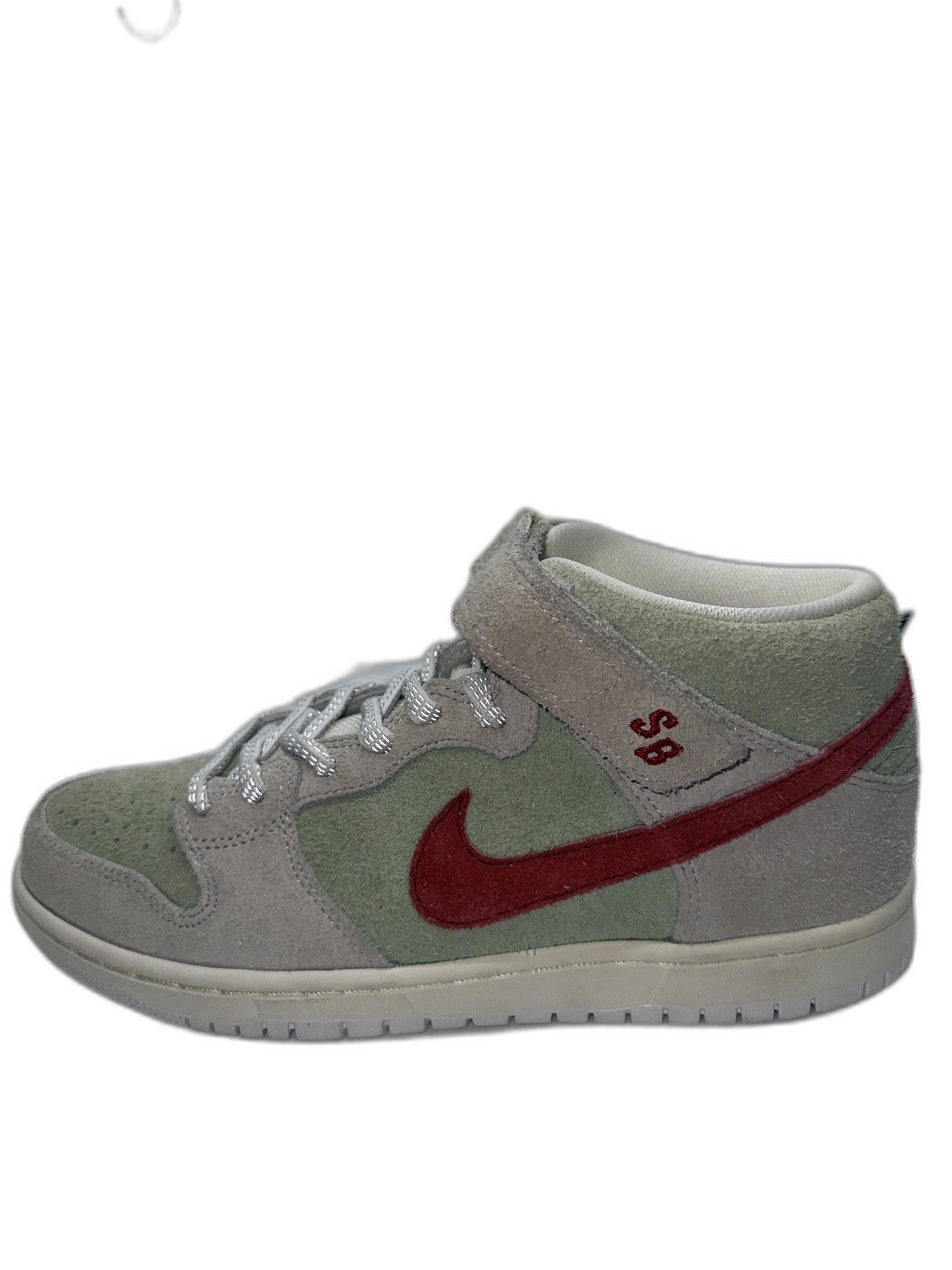 Nike White Widow Dunk Mid Size 8 Mens AQ2207-163