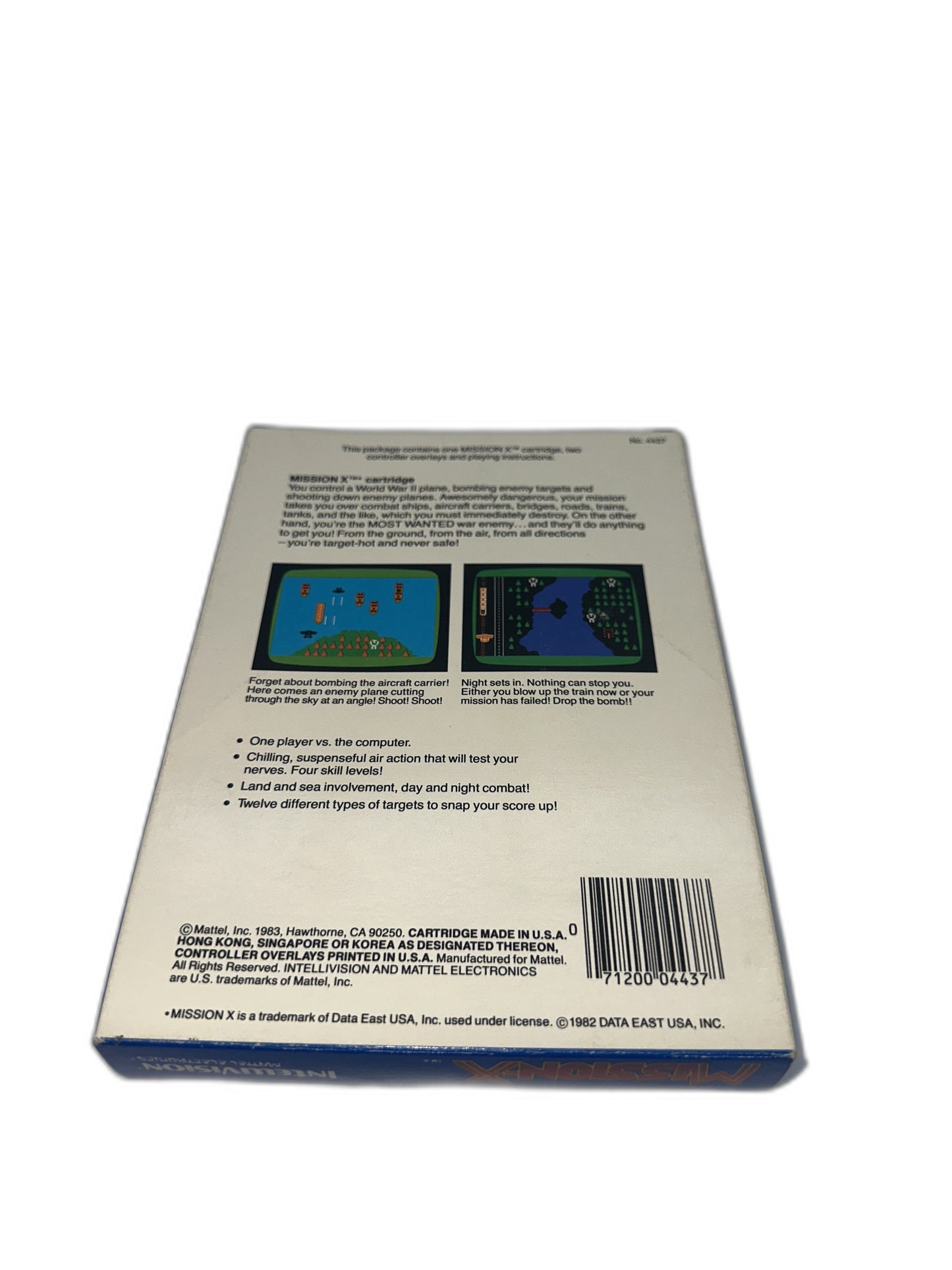 Mattel Intellivision Mission X CIB Tested