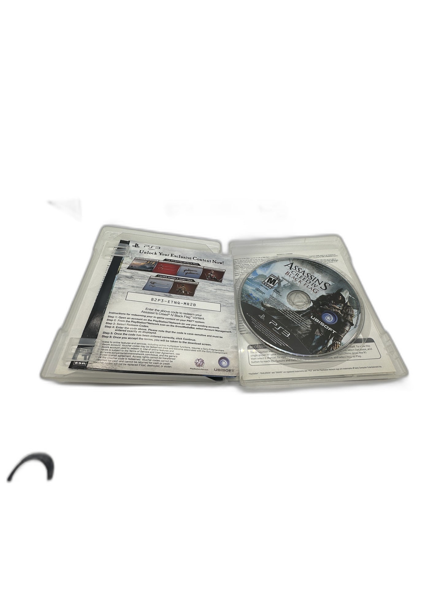 Sony PS3 Assassins Creed 4 Black Flag CIB Tested