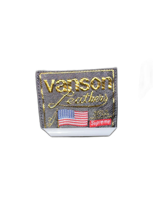 New Supreme Vanson Leathers® S/S Work Shirt Black Size M Mens