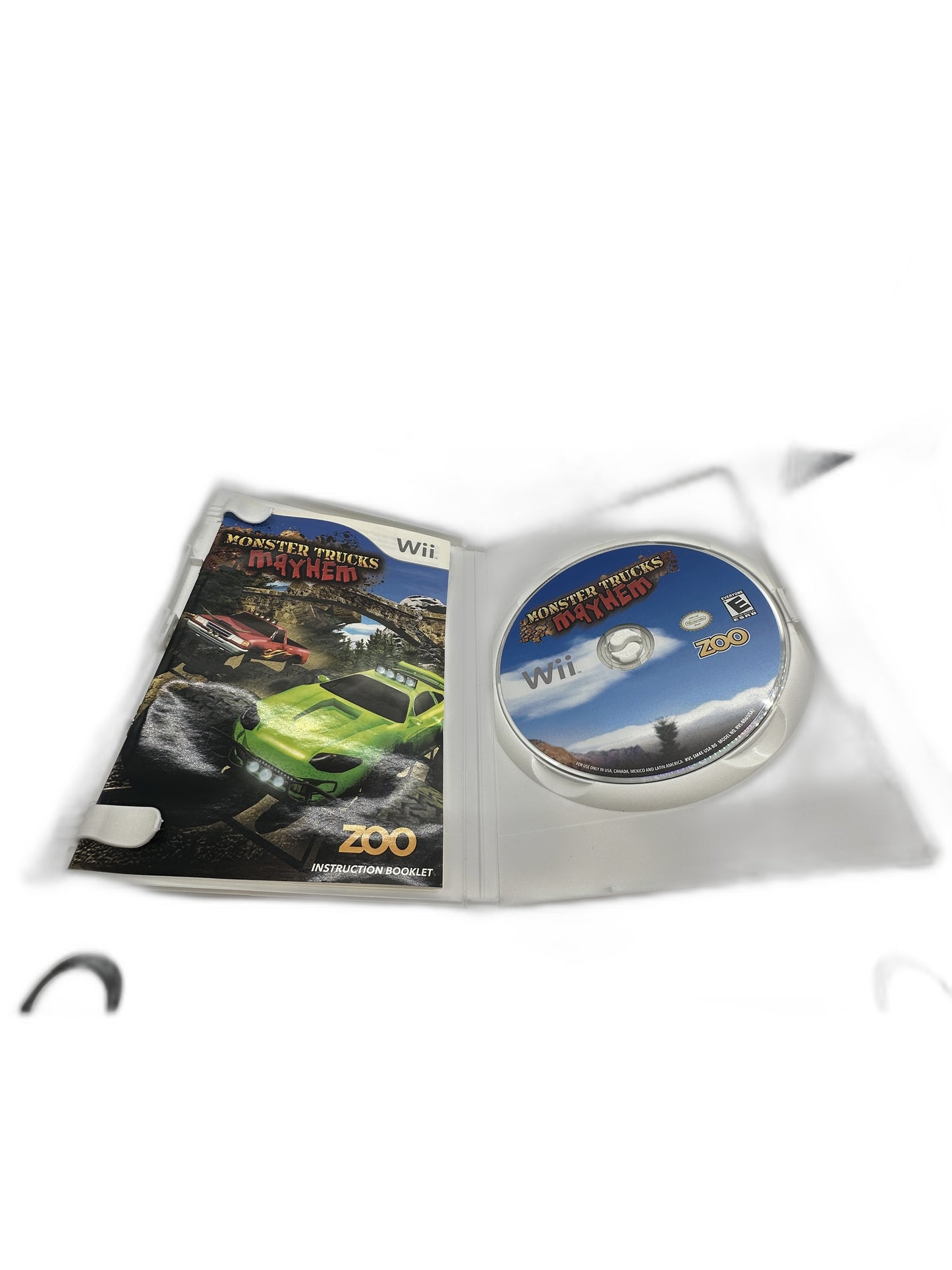 Nintendo Wii Monster Trucks Mayhem CIB Tested