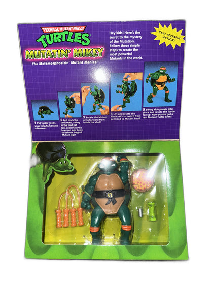 New Tmnt Teenage Mutant Ninja Turtles Mutatin’ Mikey Michelangelo Storage Shell