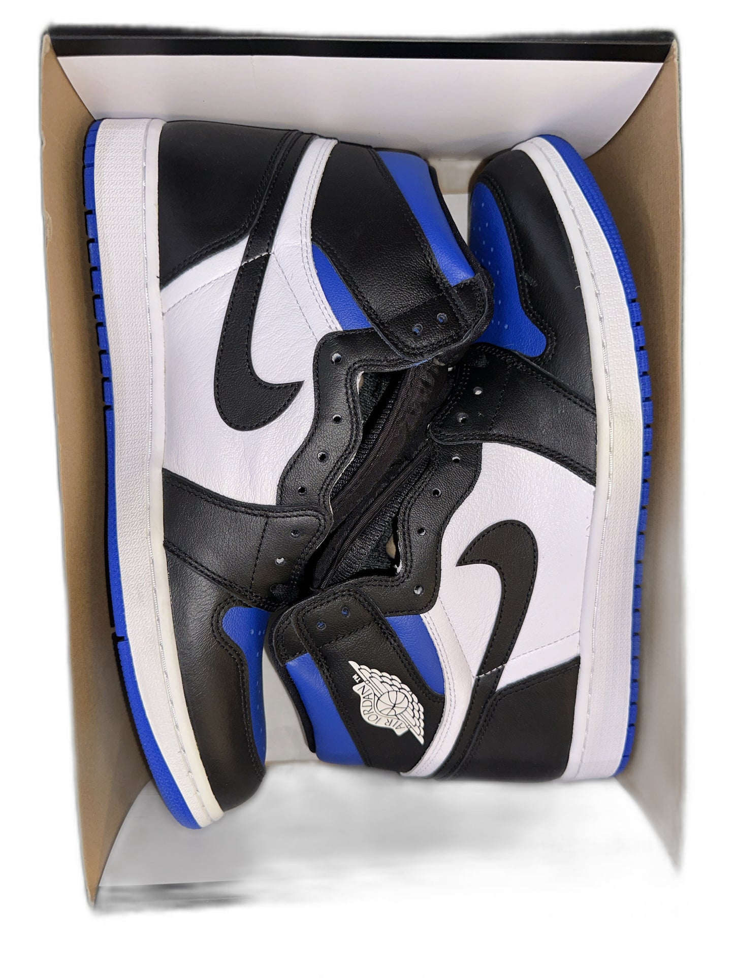 New Air Jordan 1 Royal Toe Size 14 Mens 555088041