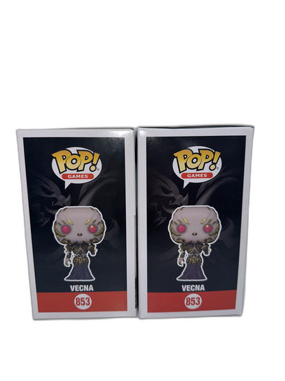 New Lot Of 2 Funko Pop Vecna (Metallic) W/ Dice #853
