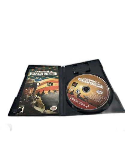 Sony PS2 Conflict Desert Storm CIB Tested