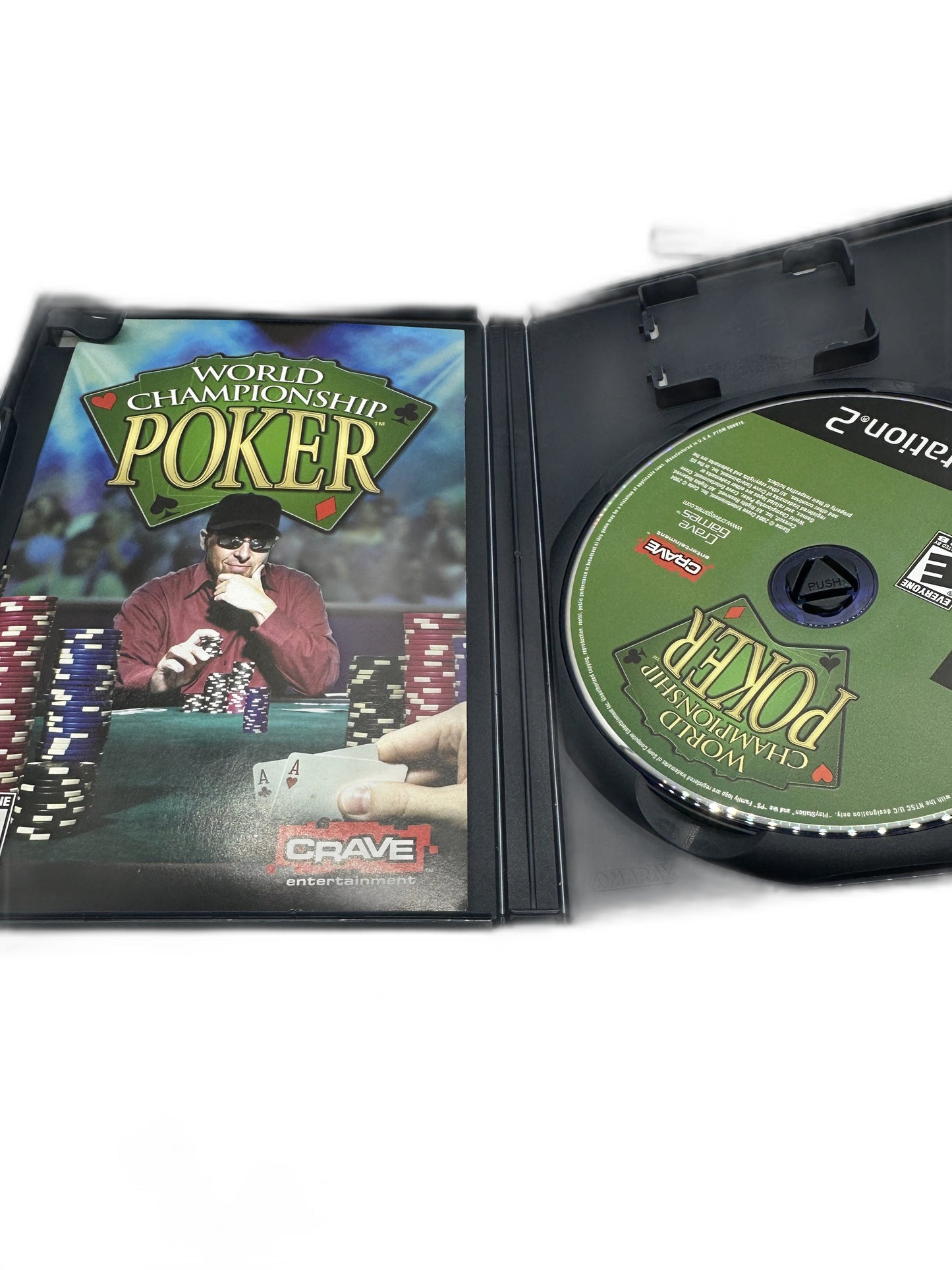 Sony PS2 World Championship Poker CIB Tested
