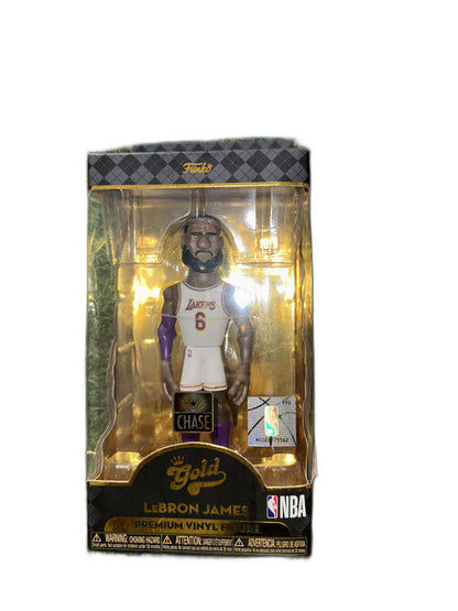 New Lot Of 2 Funko Pop Lebron Gold Chase Big & Small