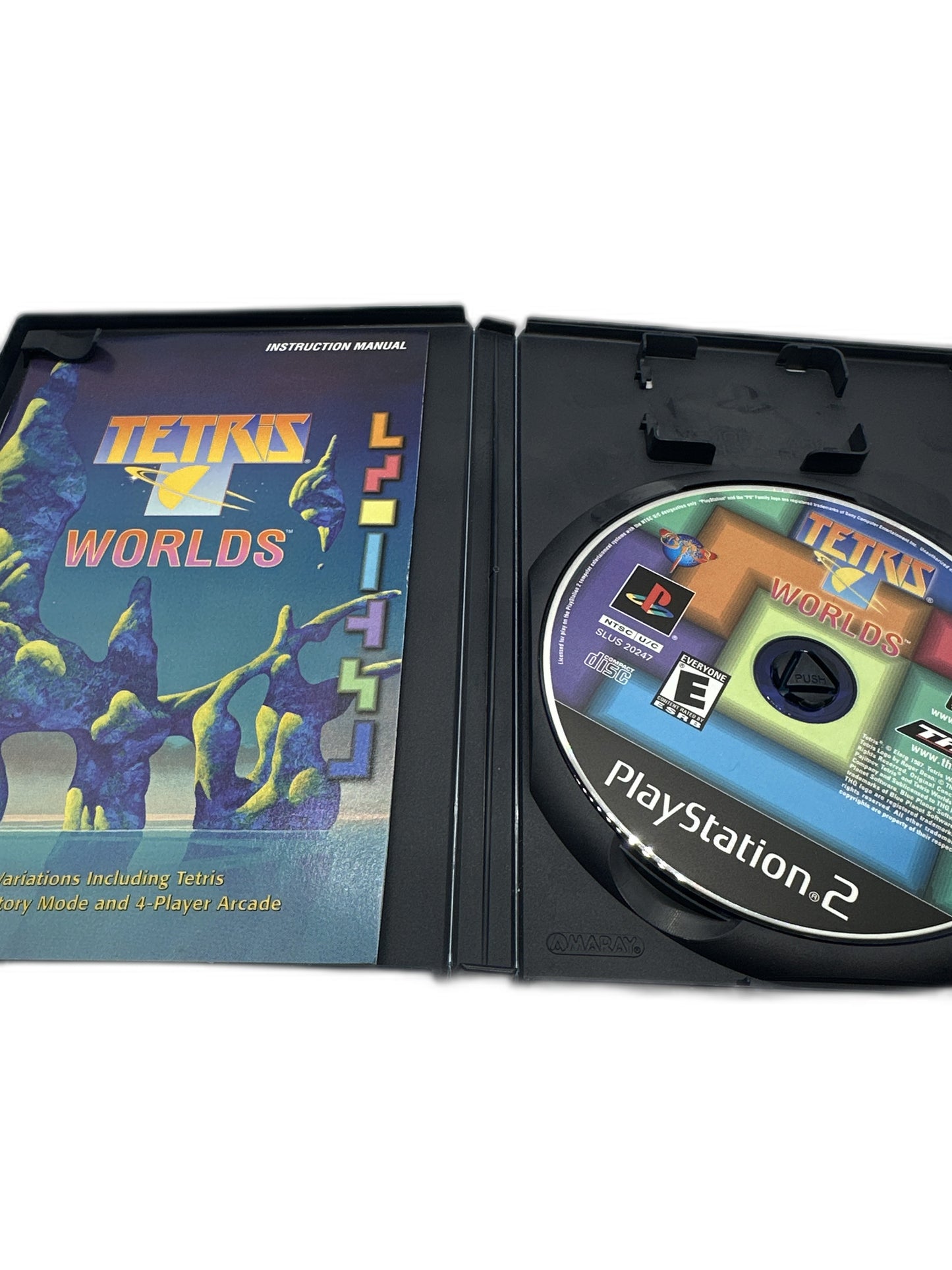 Sony PS2 Tetris Worlds CIB Tested