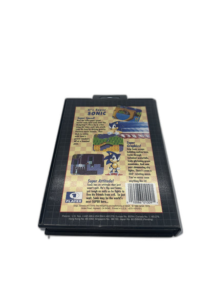Sega Genesis Sonic Hedgehog (Not For Resale) Tested