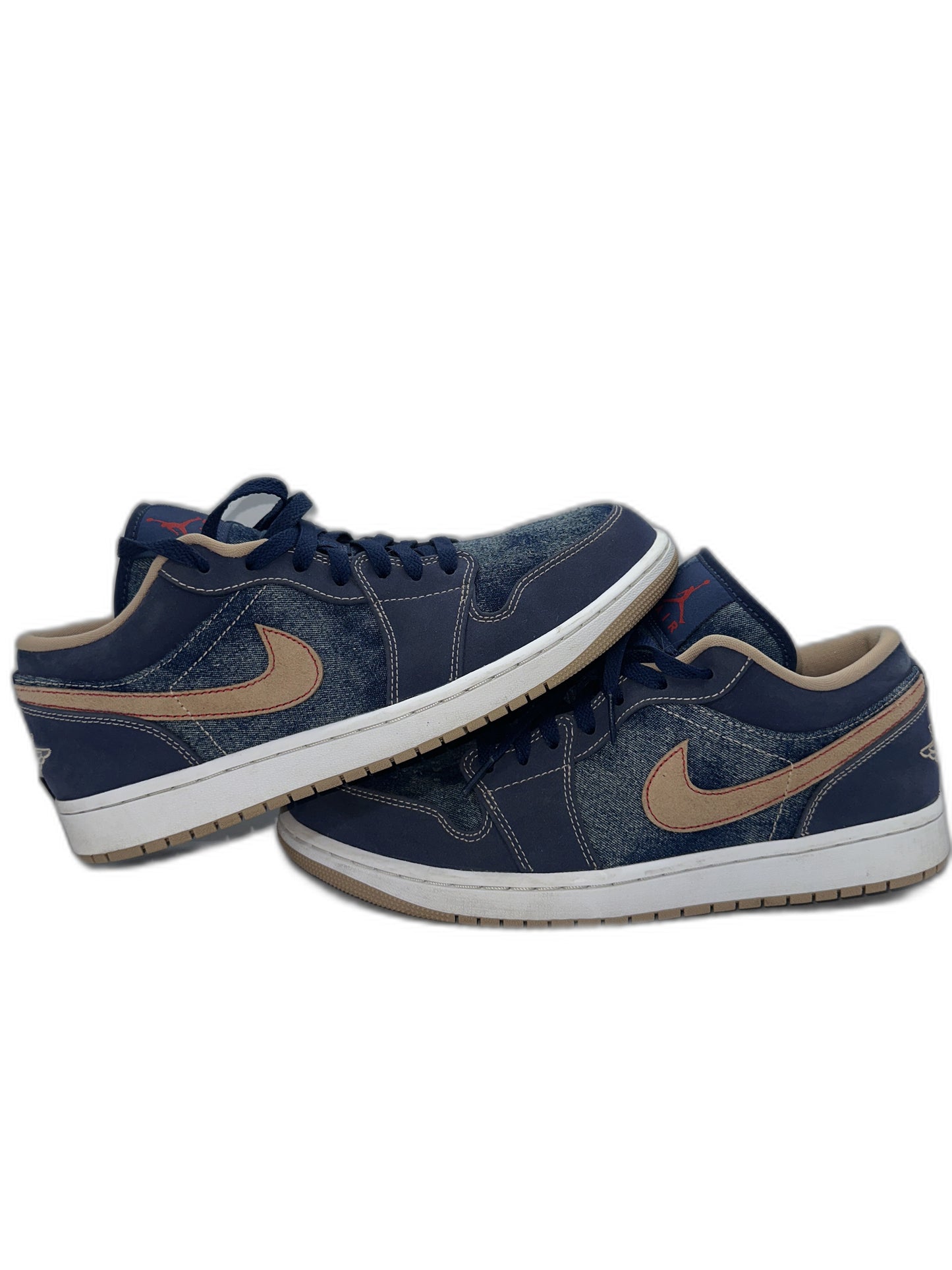 Air Jordan 1 Low Se Denim Size 10.5 Mens DH1259-400