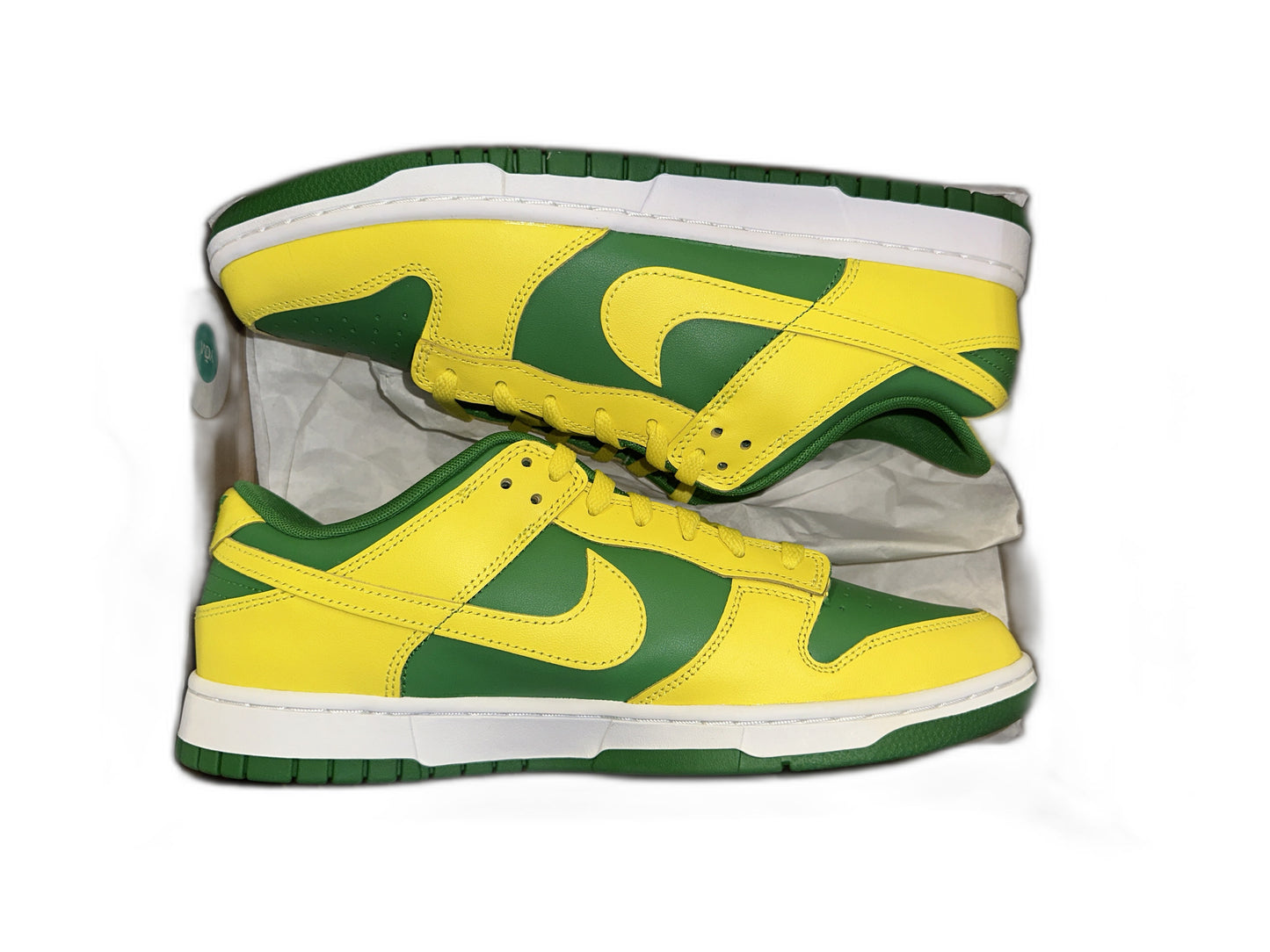 New Nike Dunk Low Reverse Brazil Size 11.5 Mens DV0833300