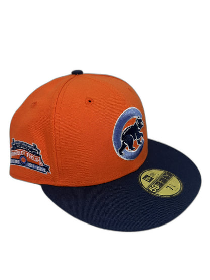 New Hat Club Orange Crush Cubs Size 7 1/4
