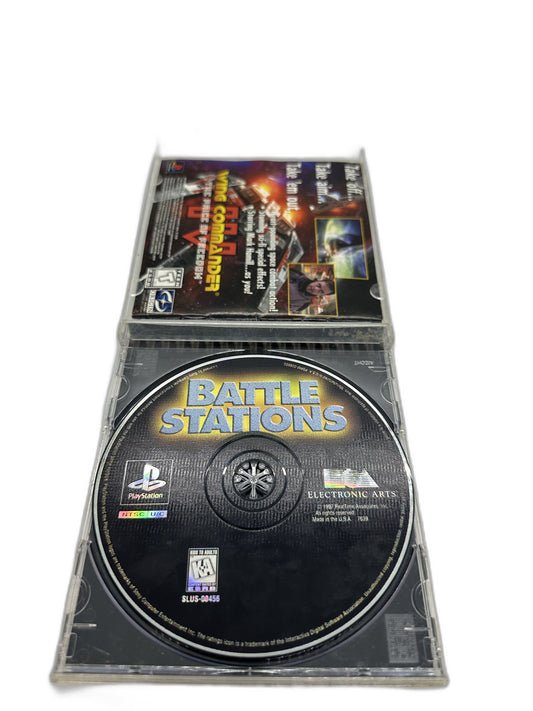 Sony PS1 Battle Stations CIB Tested