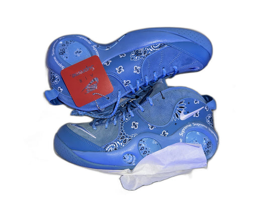 New Nike Supreme Air Zoom Flight University Blue Size 9.5 Mens DJ8604400