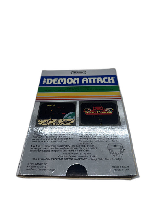 Mattel Intellivision Demon Attack CIB Tested