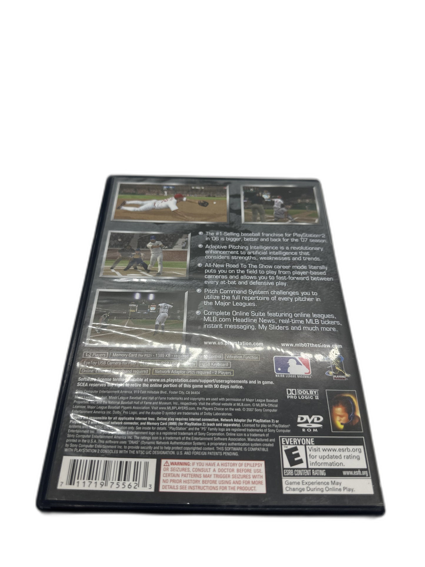 Sony PS2 Mlb The Show 7 CIB Tested