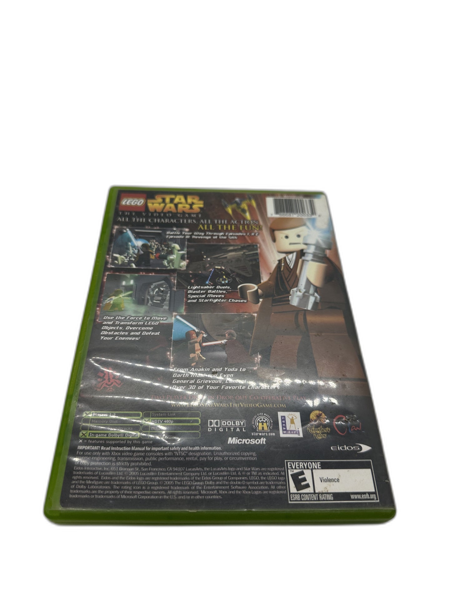 Microsoft Xbox Og Lego Star Wars Tested