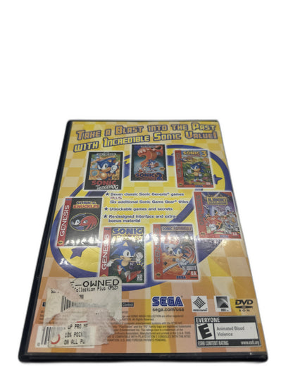Sony PS2 Sonic Mega Collection Plus CIB Tested