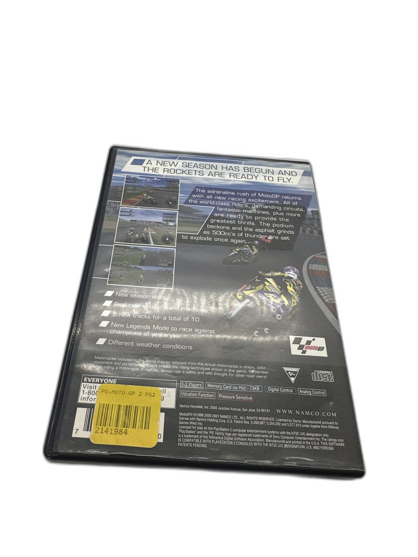 Sony PS2 Moto Gp 2 CIB Tested