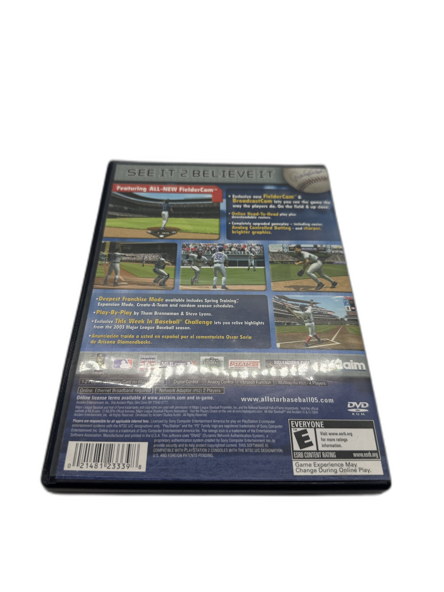 Sony PS2 All Star Baseball 5 CIB Tested