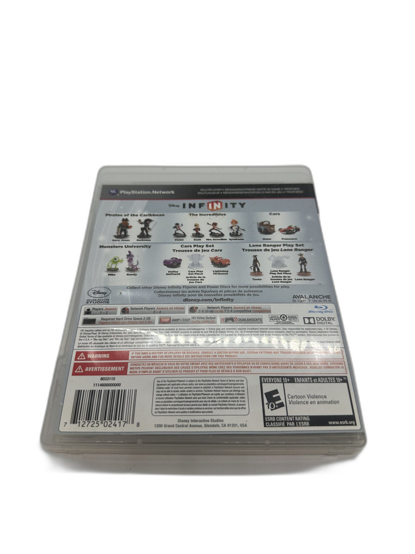 Sony PS3 Disney Infinity CIB Tested