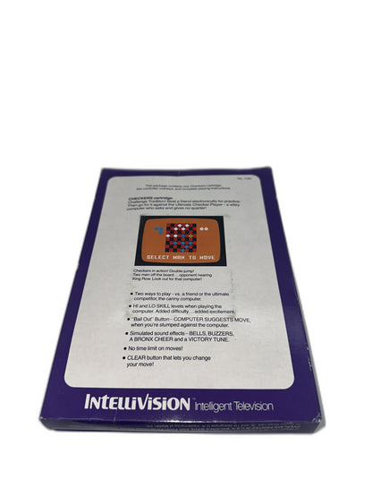 Mattel Intellivision Checkers CIB Tested