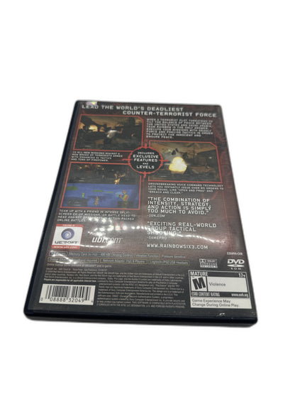 Sony PS2 Rainbow Six 3 CIB Tested