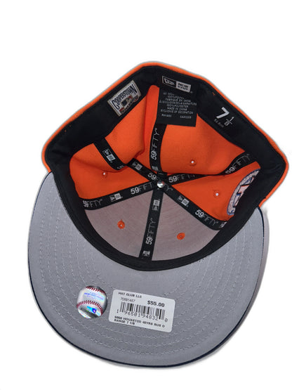 New Hat Club Orange Crush Astros Size 7 1/8