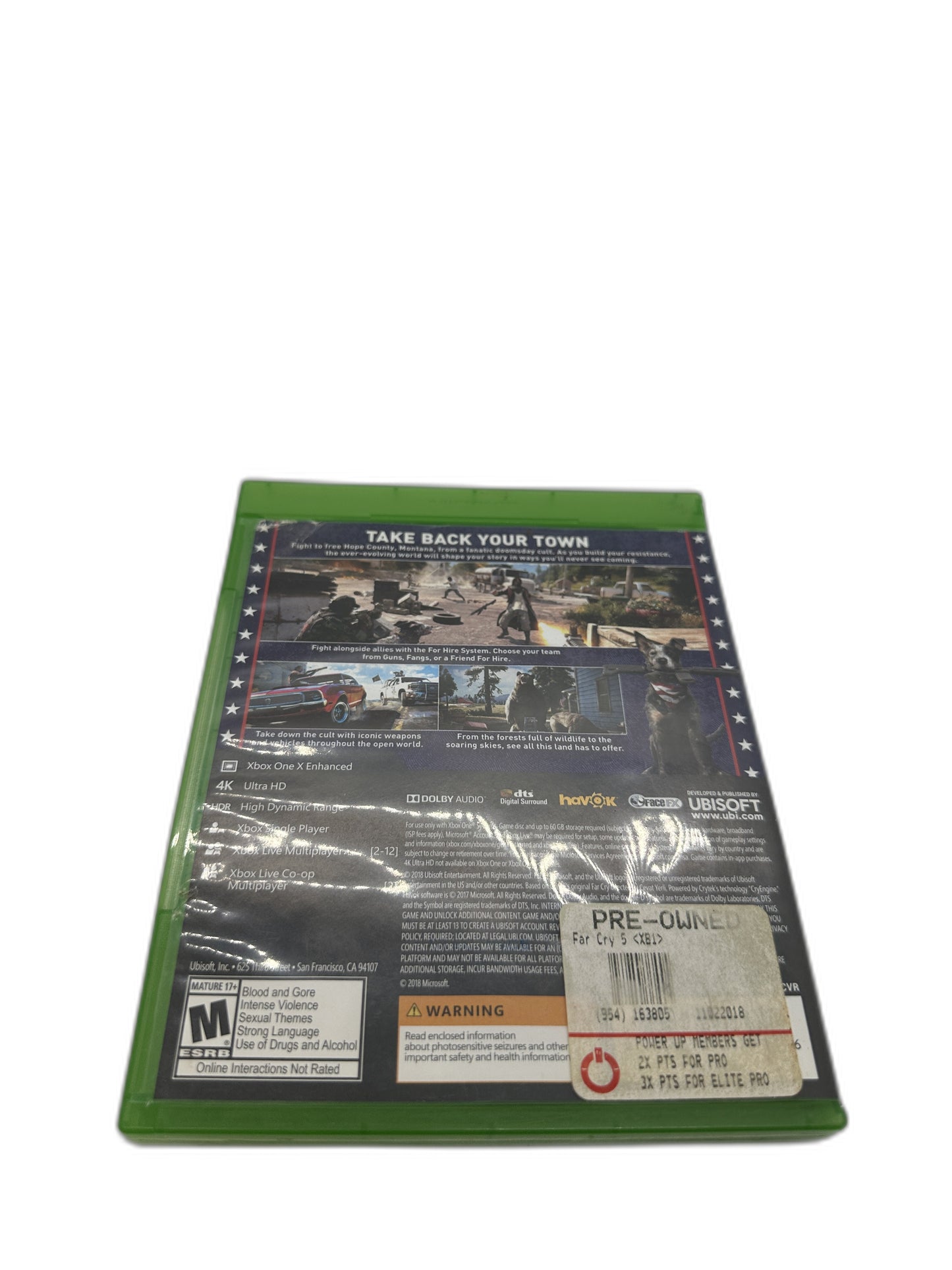 Microsoft Xbox One Farcry 5 Tested