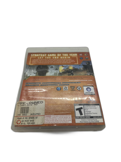 Sony PS3 Tom Clancy'S Endwar CIB Tested