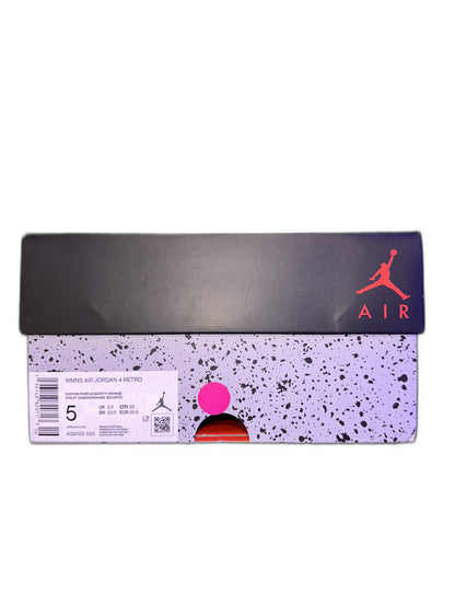 New Air Jordan 4 Canyon Purple Size 5 Womens AQ9129500