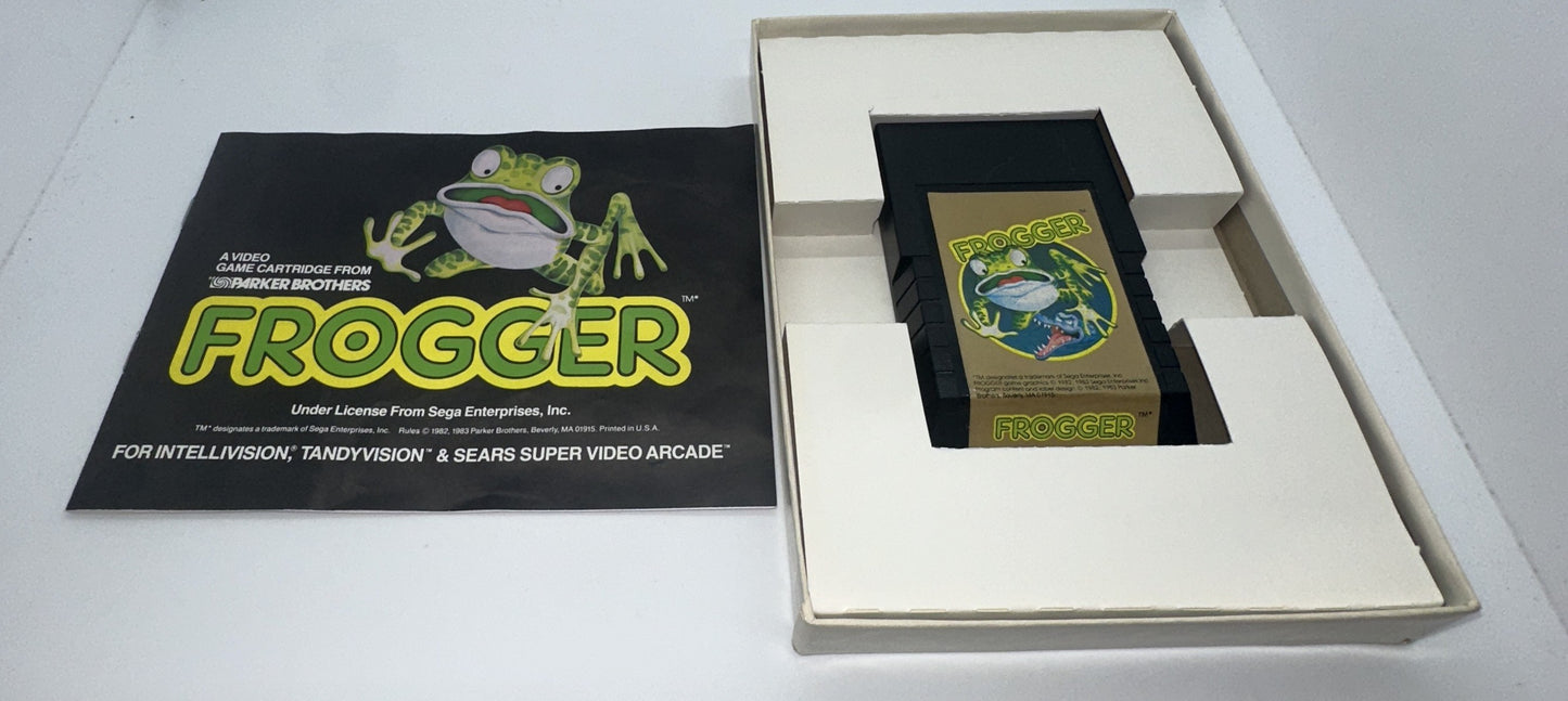 Mattel Intellivision Frogger CIB Tested