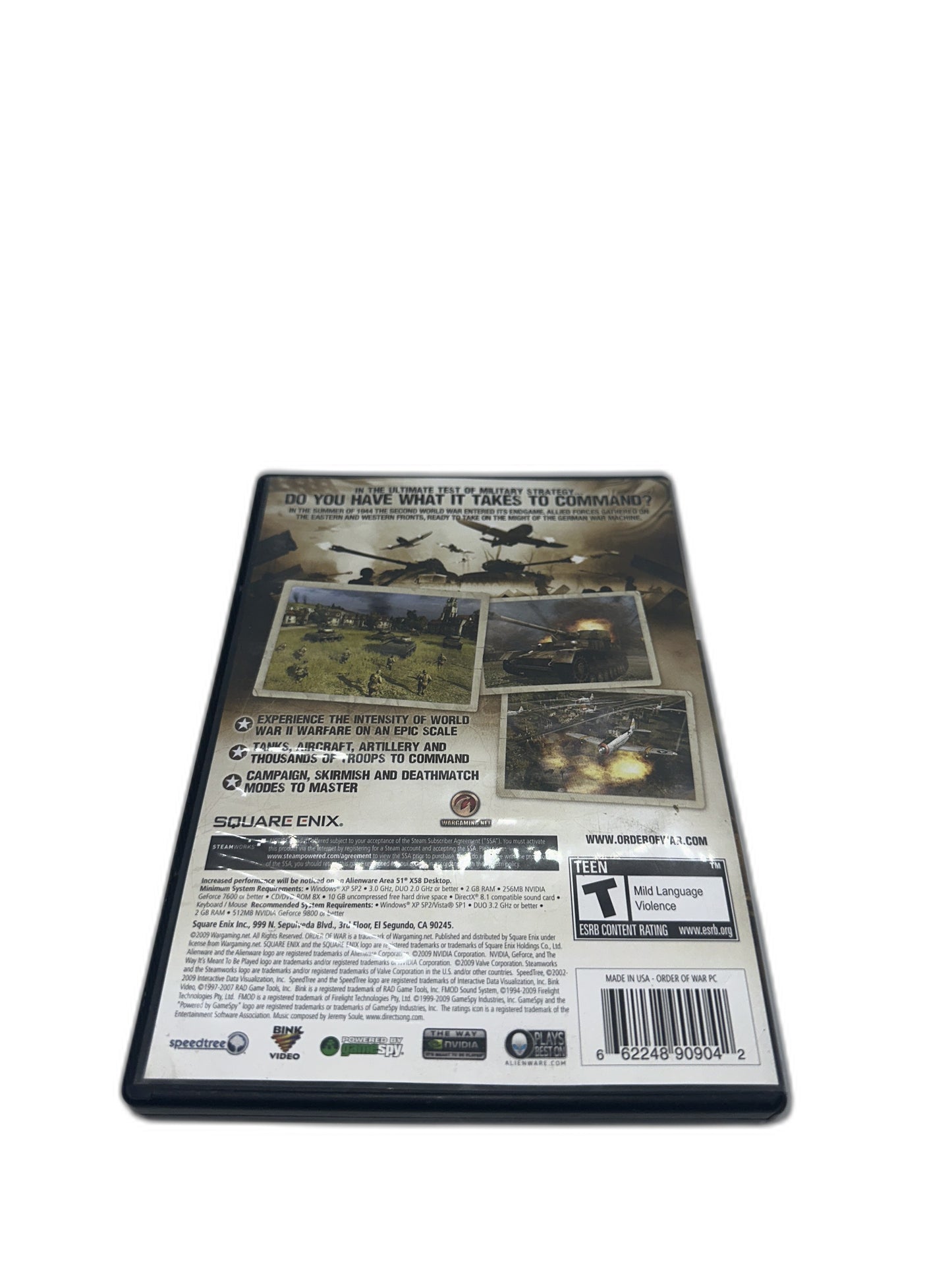 Pc Order Of War CIB Tested