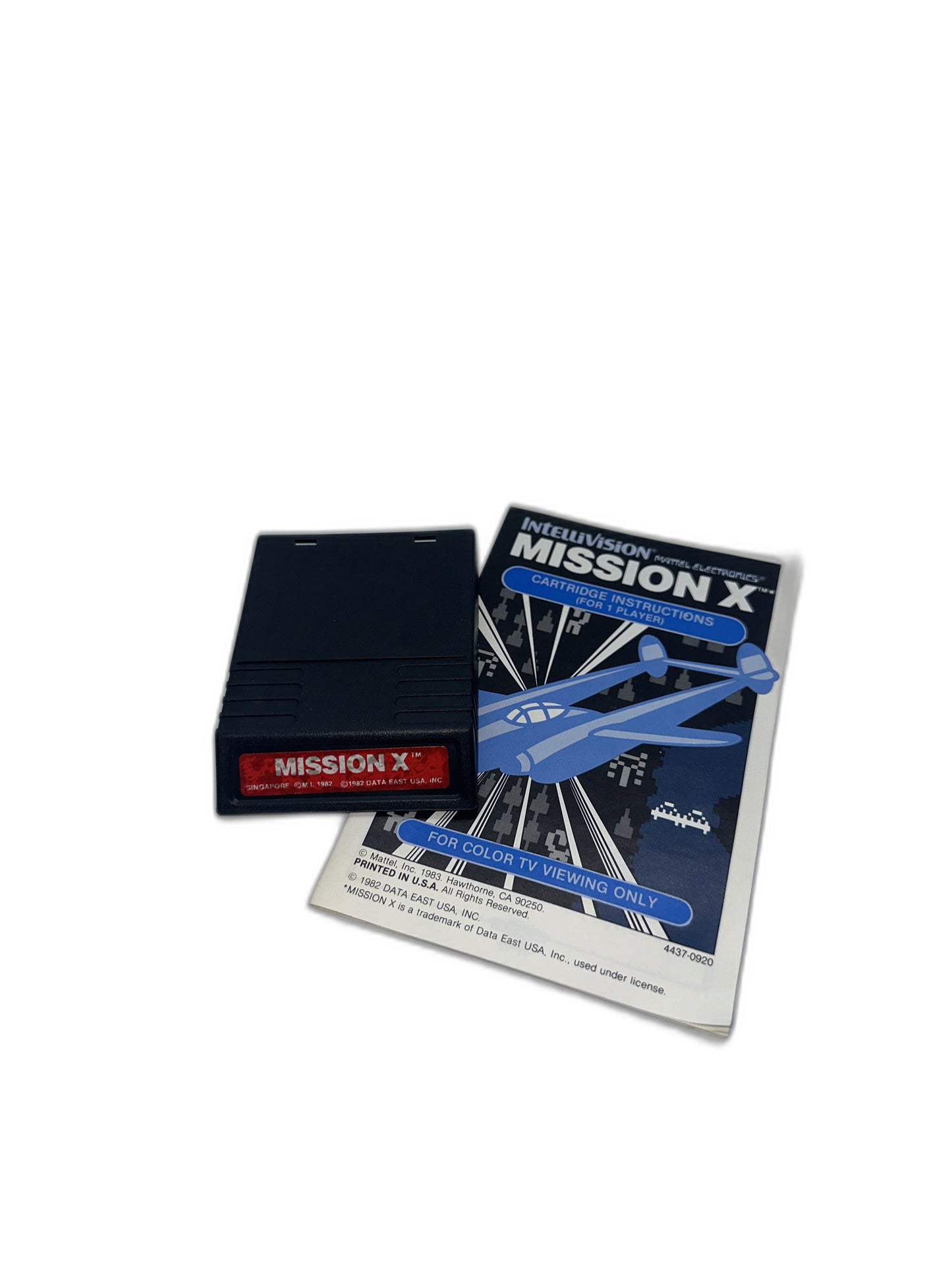 Mattel Intellivision Mission X CIB Tested