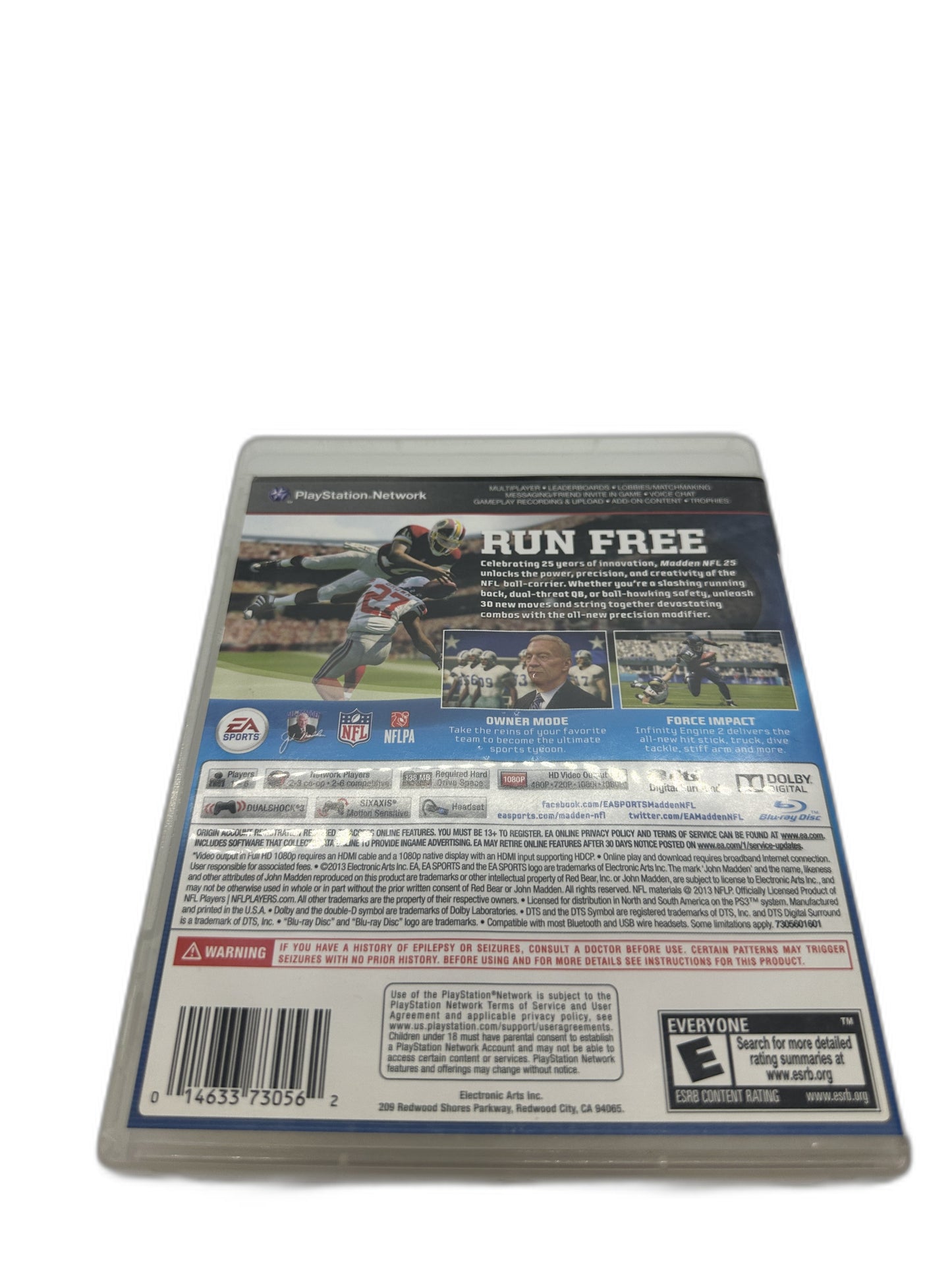 Sony PS3 Madden 25 Tested