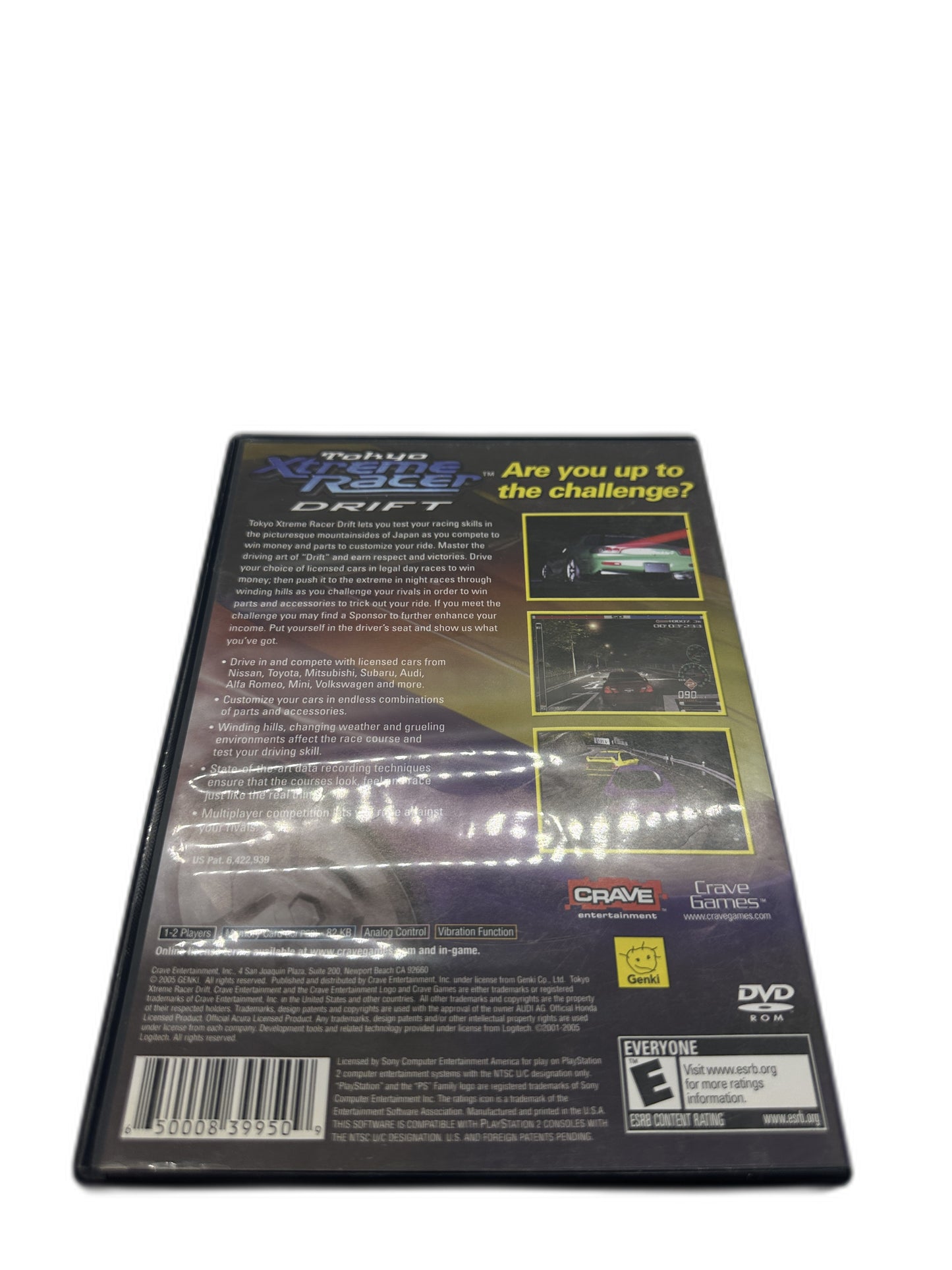 Sony PS2 Tokyo Xtreme Race Drift CIB Tested