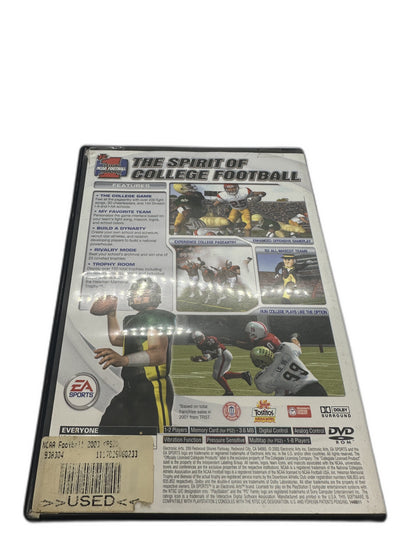 Sony PS2 Ncaa Football 3 Tested