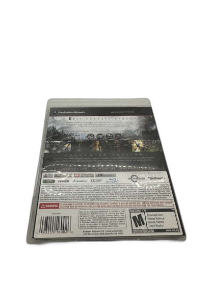 Sony PS3 Skyrim CIB Tested
