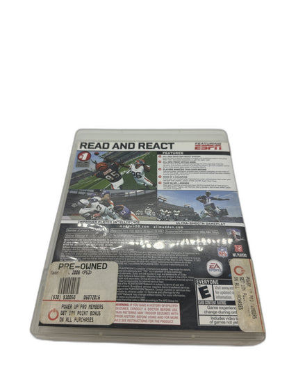 Sony PS3 Madden 8 Tested