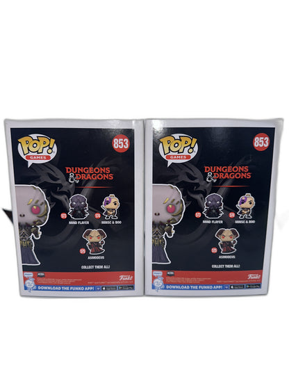 New Lot Of 2 Funko Pop Vecna (Metallic) W/ Dice #853