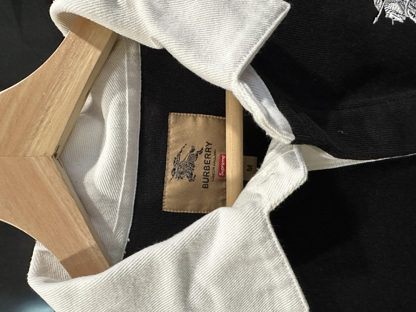 New Supreme X Burberry Rugby Size M Mens
