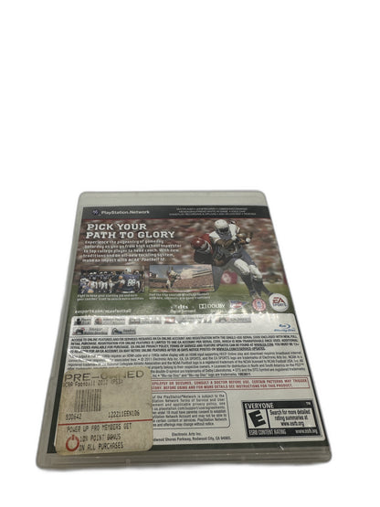 Sony PS3 Ncaa Football 12 CIB Tested