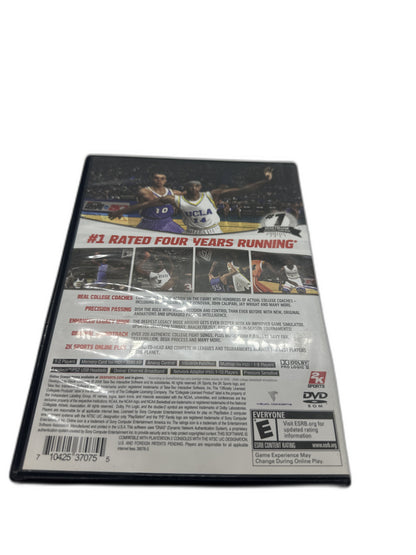 Sony PS2 College Hoops 2K7 CIB Tested