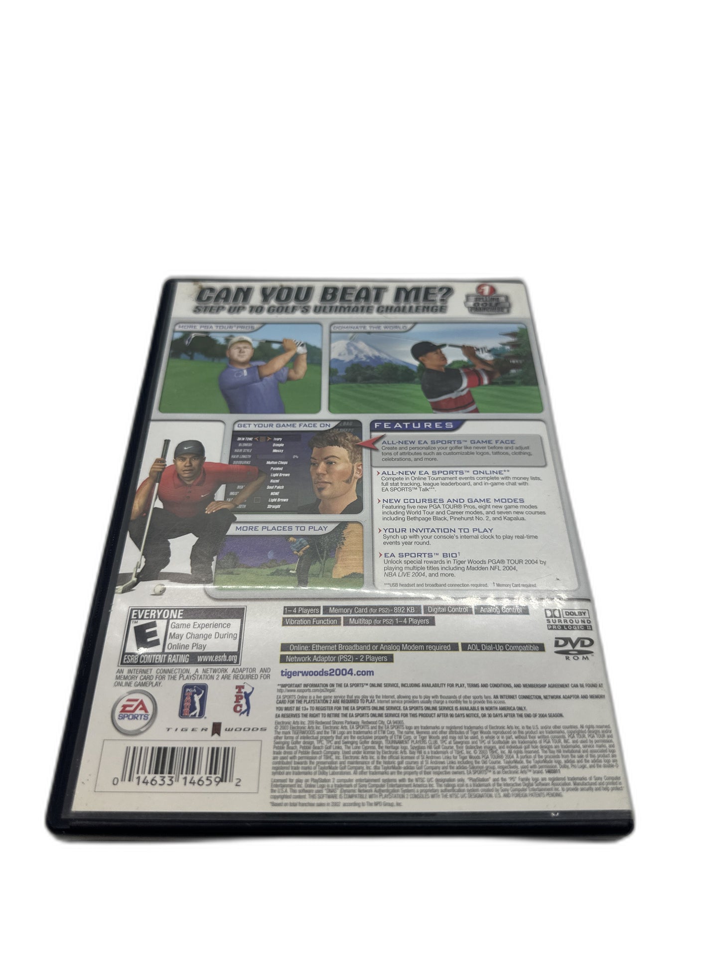 Sony PS2 Tiger Woods Pga Tour 4 Tested