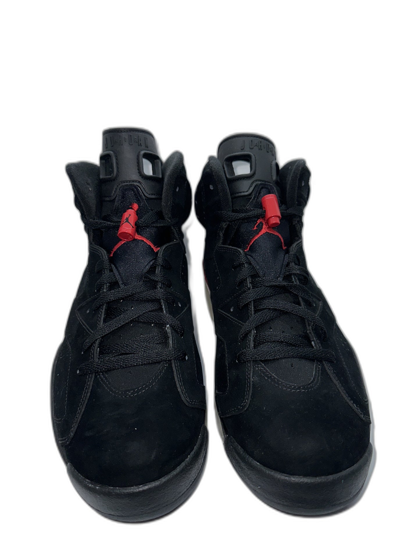 New Air Jordan 6 Retro Black Varsity Red -2010 Size 12 Mens 384664 61