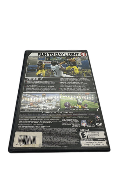 Sony PS2 Madden Nfl 7 CIB Tested
