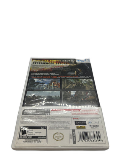 Nintendo Wii Cod Waw CIB Tested