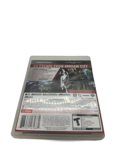 Sony PS3 Batman Arkham Cuty CIB Tested
