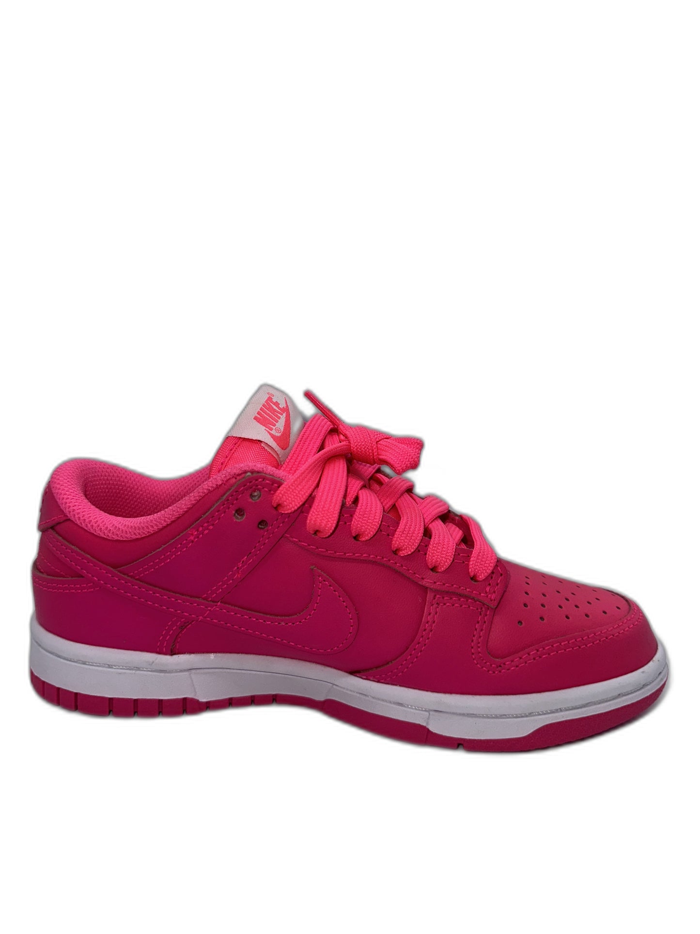 New Nike Dunk Hyper Pink Size 5 Womens DZ5196-600
