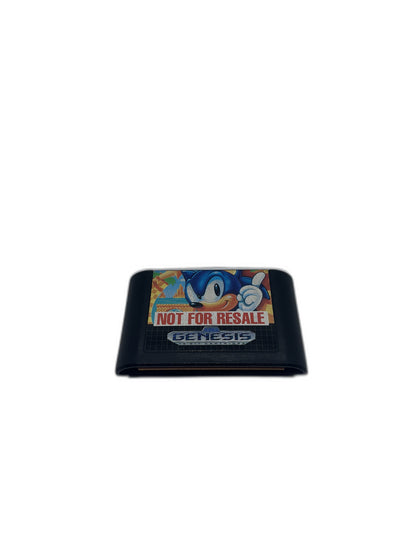 Sega Genesis Sonic Hedgehog (Not For Resale) Tested